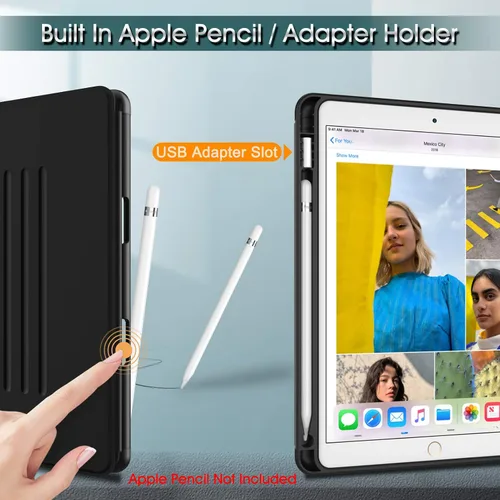 Miniatura 4 de Fintie Estuche con soporte magnético para iPad Air de 10.5" (3ª generación) 2019 / iPad Pro de 10.5" 2017, funda trasera de TPU suave y resistente