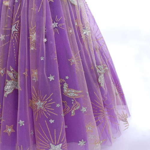 Miniatura 3 de Vestido de terciopelo de invierno para niñas, vestido de fiesta de Navidad, vestido de fiesta de Navidad, vestido de fiesta de manga larga, vestidos