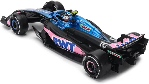 Miniatura 7 de HTLNUZD Bburag 1/43 2023 F1 Team A523#10 P.Gasly - Modelo de coche de carreras para adultos BWT-Alpine DieCast de aleación para adultos