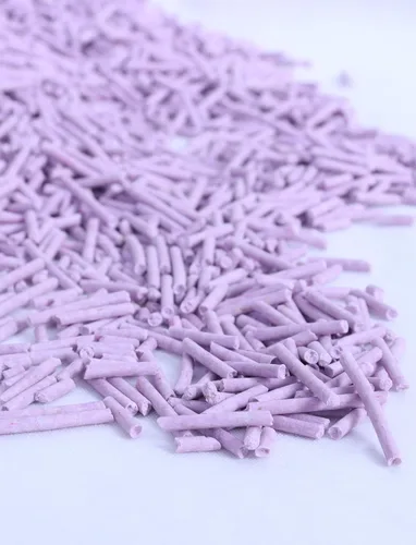 Miniatura 4 de Arena para gatos Tofu con aroma a lavanda 5.5 libras, lata. Se puede tirar por el inodoro o desagües, arena para gatos de bajo seguimiento