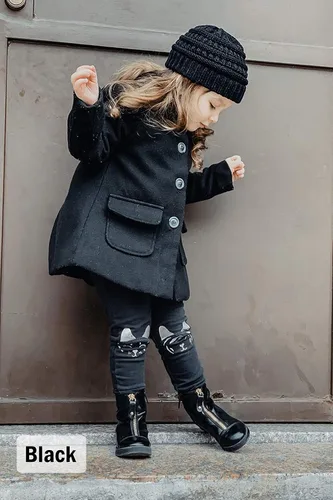 Miniatura 3 de Funky Junque Gorro de invierno para niños, tejido, acanalado
