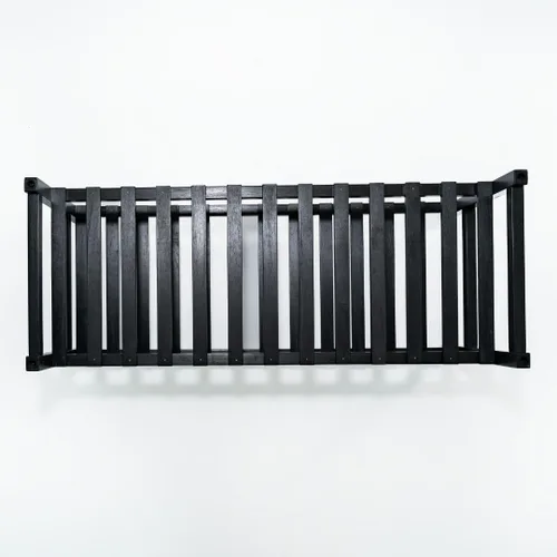 Miniatura 9 de PJ Wood Organizador apilable de madera para almacenamiento de armarios, estantes de entrada, armario escalonado para zapatos, capacidad de 6 pares