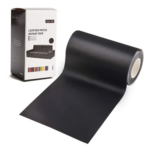 Cindy's Tape Cinta de cuero adhesiva impermeable para reparaciones de 3 x 60 pulgadas para sofás, asientos de automóvil, bolsas, muebles, asiento