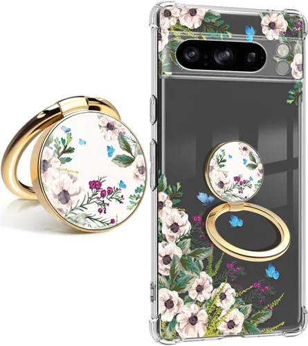 Miniatura 20 de for Google Pixel 7 Case，Google 7 Phone Case，for Girls Women Cover Design Dual Layer Slim Fit Drop Proof Impact Resistant Shockproof Clear Case