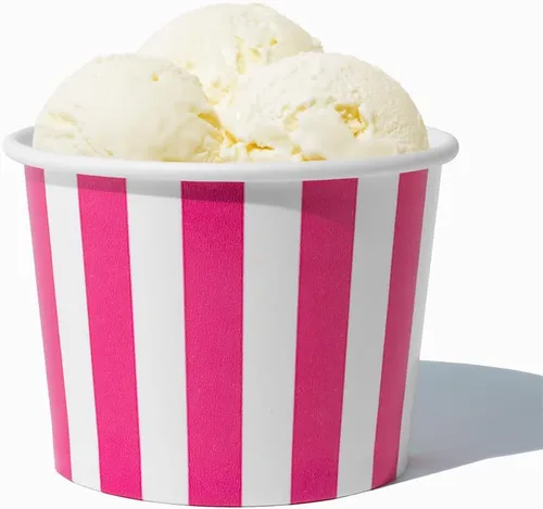 Miniatura 18 de UNIQ 16 oz 1000 Pack Cowbunga Cow Print Ice Cream Cups Disposable Leak Resistant Paper Dessert Cups for Frozen Yogurt, Gelato, Soup & Hot Foods