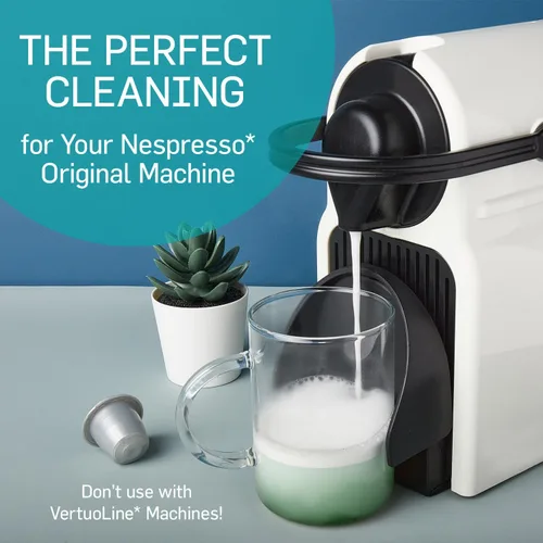 Miniatura 2 de 5 cápsulas de limpieza I compatibles con máquinas de línea original Nespresso I Kit de limpieza para un mejor sabor de café I Limpiador de máquina