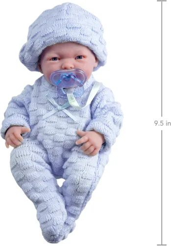 Miniatura 5 de Muñeco recién nacido La Newborn Real Boy - Azul