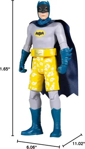 Miniatura 2 de DC Batman 66 Batman - Figura de acción de 6 pulgadas