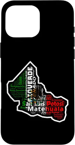 Miniatura 18 de Funda para iPhone 14 Plus San Luis Potosí México Bandera De México Ciudades
