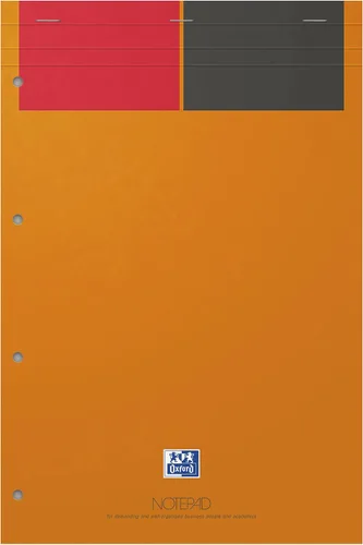 Miniatura 12 de OXFORD 100104329 Activebook International A4 + a cuadros con índice indexable y bolsillo para documentos, bloque de cuaderno en espiral gris, una