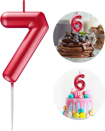 Miniatura 150 de Velas número 2 arcoíris con número 3D de feliz cumpleaños para decoración de fiesta de pastel de cumpleaños, suministros de celebración