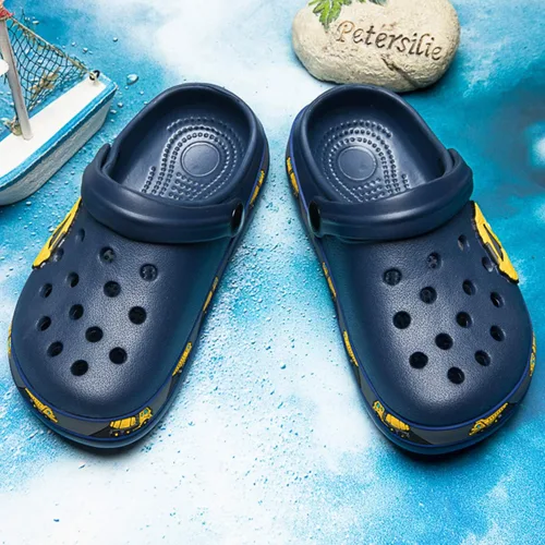 Miniatura 5 de YUKTOPA Sandalias de dibujos animados para niños y niñas, zapatos de jardín ligeros para playa, piscina, ducha