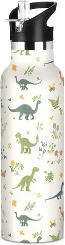 Miniatura 24 de Western Cowboy Boho Cactus Vast Wilderness, Reusable Water Bottle Insulated with Straw Double Wall Vacuum Insulated Leakproof and BPA Free for Gym 20