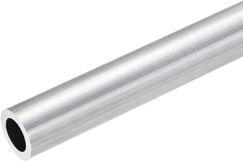 Miniatura 6 de uxcell Tubo redondo de aluminio 6063, tubo recto de aluminio inconsútil de aluminio inconsútil de la longitud 62.3 ft m OD 32.8 ft m del diámetro