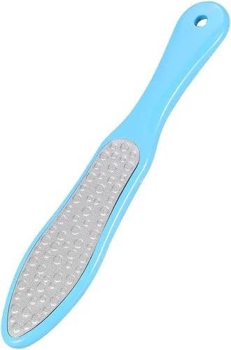 Miniatura 5 de Lima de pie de doble cara, raspadora de piel muerta dura, removedor de callos pedicura, herramienta de rectificado más suave (azul)
