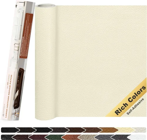 Miniatura 42 de KING MOUNTAIN Cinta de reparación de cuero, 16 x 60 pulgadas, gris, autoadhesiva, impermeable, ecológica