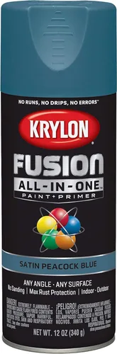 Miniatura 23 de Krylon Fusion - Pintura en aerosol adhesiva todo en uno para uso en interiores y exteriores, 12 onzas, aluminio Icy Grape