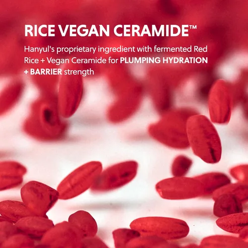 Miniatura 6 de HANYUL Suero Hidratante de Arroz Rojo con Ceramida Vegana Cuidado de la piel coreano para hidratación profunda, brillo radiante de la piel