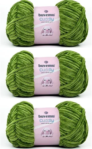 Miniatura 89 de Hilo de felpilla de terciopelo, súper suave y esponjoso, para tejer, hacer manualidades, color amigurumi, duradero para el desprendimiento, 3.53