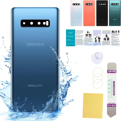 Miniatura 20 de Compatible con Samsung Galaxy Note 10+ Plus - Tapa trasera de cristal de repuesto de 6.8 pulgadas SM-N975U, todos los operadores con manual