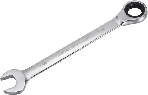Miniatura 9 de uxcell Llave combinada de carraca de 3/4 de pulgada SAE, 72 dientes, 12 puntos, llave combinada de carraca de extremo cuadrado, herramientas