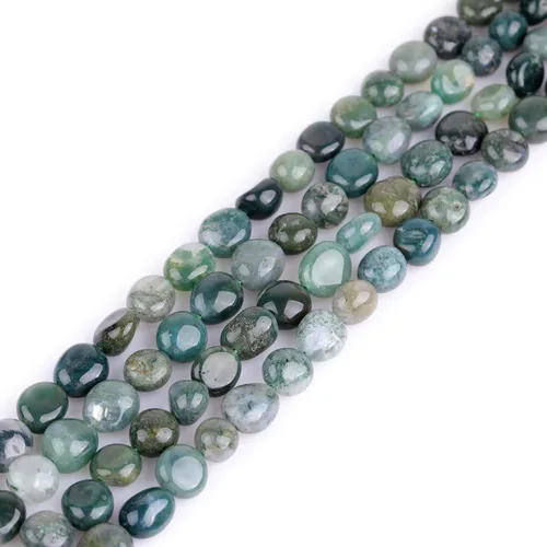 Miniatura 25 de GEM-Inside 9x12mm Natural Amazonite Stone Gemstone Semi Precious Freeform Baroque Potato Beads for Jewelry Making 15