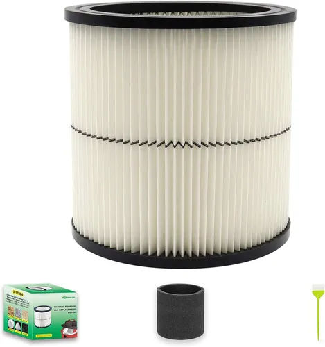 1 Paquete Filtro de Cartucho de Aspiradora 17884 de Repuesto para filtro de aspiradora de taller Craftsman 9-17884 17935 17937 17920 para