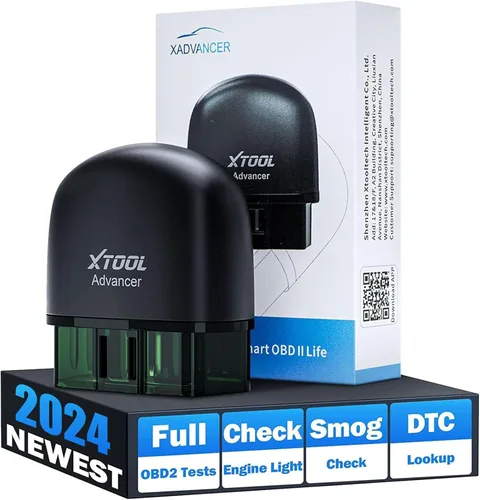 Escáner OBD2 XTOOL Advancer AD20, Herramienta de Escaneo de Diagnóstico de Luz de Verificación del Motor para iPhone/Android, Escáner OBDII para
