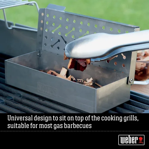 Miniatura 5 de Weber Caja universal para ahumar de acero inoxidable
