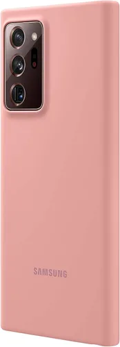Miniatura 2 de SAMSUNG Funda para Galaxy Note20 Ultra 5G, cubierta protectora trasera de silicona - marrón (versión de EE. UU.) (EF-PN985TAEGUS)