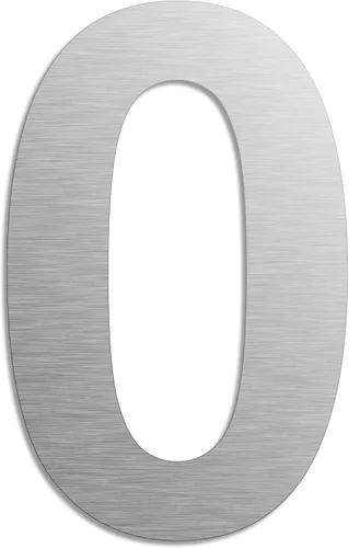 Miniatura 28 de Números de casa autoadhesivos – Números de puerta de acero inoxidable de 6 pulgadas para exteriores – Número de casa grande y moderno, número