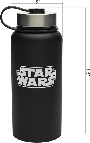 Miniatura 2 de Star Wars EP4 Badge 32oz Ss DW Botella de vacío