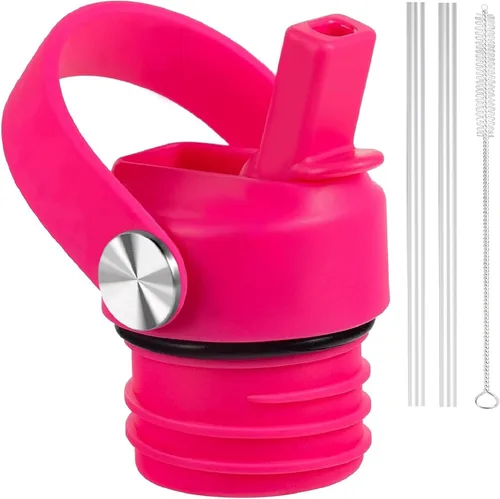 Miniatura 12 de Tapa de popote para Hydroflask, tapas con popote para Hydro Flask de boca estándar de 18, 21, 24 onzas, tapa deportiva de repuesto para tapa Alpine