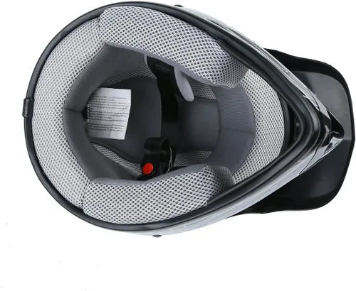 Miniatura 5 de DOT para jóvenes y niños, Casco de motocross, todoterreno, para bicicleta de calle, con gafas y guantes, ATV, Mx, Casco Calavera