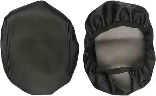 Miniatura 2 de sportuli Funda de cuero antiarañazos para reposabrazos de repuesto para Dodge Charger Chrysler 300 300C 2011-2023 2024 (costuras negras)