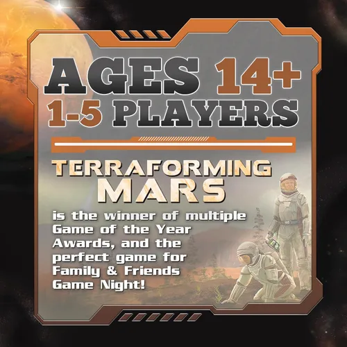 Miniatura 2 de Terraforming Mars The Colonies by Stronghold Games, Juego de mesa de estrategia