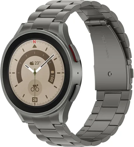 Miniatura 22 de Anlinser - Correas sin huecos compatibles con Samsung Galaxy Watch 7/6/5/4/FE Band 44mm 40mm/Watch 6 Classic Band 47mm 43mm/Watch 5 Pro 45mm/Watch 4