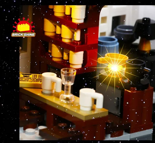 Miniatura 8 de Kit de luces GC para Lego® 12 Grimmauld Place 76408 (Lego Set no incluido) (Classic)