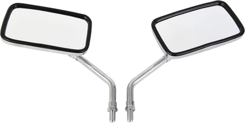 Miniatura 3 de Perno cromado de motocicleta universal para manillar retrovisor, espejos laterales para Harley Kawasaki Suzuki Aprilia Street Bike Cruiser Scooter