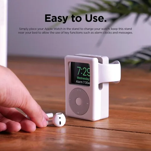 Miniatura 3 de elago W6 - Soporte para Apple Watch compatible con iWatch Series 11/10/9/8/7/6/5/4/3/2/1/SE3/SE2/SE1