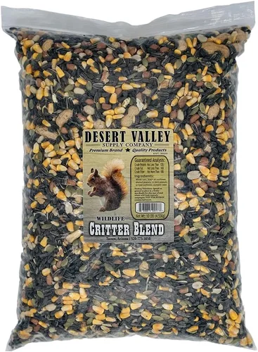 Miniatura 5 de Desert Valley Critter Blend, alimento natural de primera calidad para aves silvestres y aves silvestres para ardillas, conejos, arrendajos ardillas