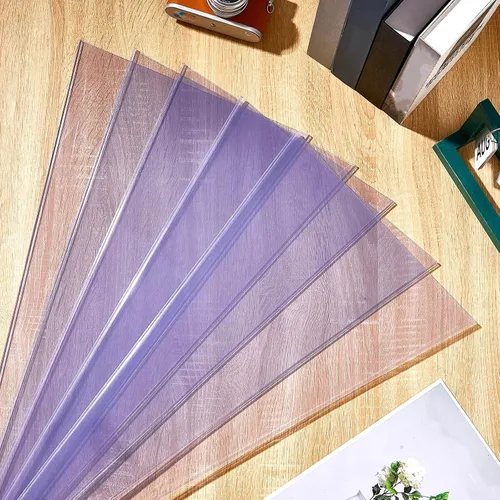 Miniatura 7 de Gueevin 5 soportes para banderines para banderines de 12 x 30 pulgadas, marco de bandera de plástico rígido transparente para mostrar carteles