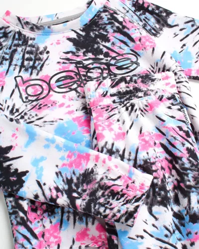 Miniatura 2 de bebe Conjunto deportivo para niña 2 piezas de sudadera y pantalones deportivos de forro polar activo niña pequeñaniña grande