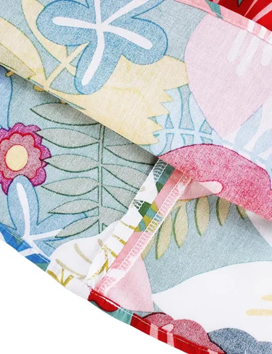 Miniatura 32 de Vestido de verano para niña, de algodón, con diseño floral