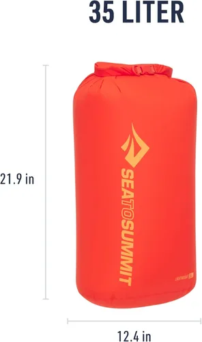Miniatura 6 de Sea to Summit Bolsa seca ligera, almacenamiento seco multiusos Anaranjado