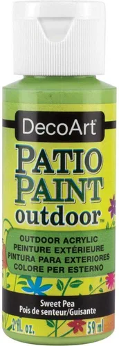 DecoArt Pintura para patio, 2 onzas Guisante dulce