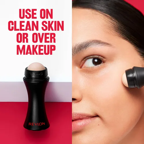 Miniatura 4 de Revlon - Rodillo volcánico absorbente de aceite, herramienta para el cuidado facial reutilizable, para utilizarla en casa o en cualquier lugar