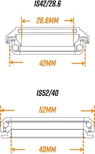 Miniatura 5 de Funn Descend - Auriculares integrales, rodamiento de contacto angular, auriculares de aleación para bicicleta de montaña, bicicleta BMX, bicicleta