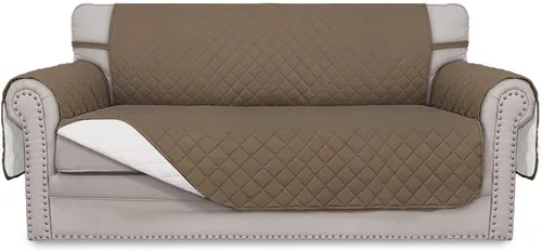 Miniatura 325 de Easy-Going - Funda para sofá, futón y sillón sin reposabrazos, reversible, resistente al agua, para mascotas y niños (azul oscuro/azul claro)