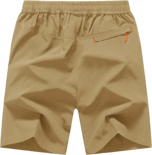 Miniatura 3 de TBMPOY Pantalones cortos de senderismo para hombre de 7 pulgadas, de secado rápido, atléticos, gimnasio, deportes al aire libre, entrenamiento